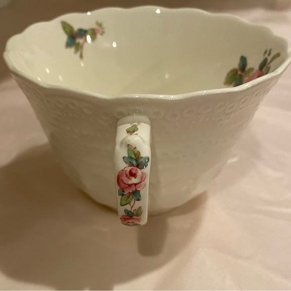 EUC VTG SPODES JEWEL COPELAND TEACUP AND SAUCER IN “SPODES BILLINGSLEY ROSE” - Picture 8 of 10